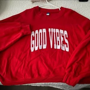 Old Navy cropped sweatshirt